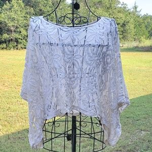 Light Cream Lace Top